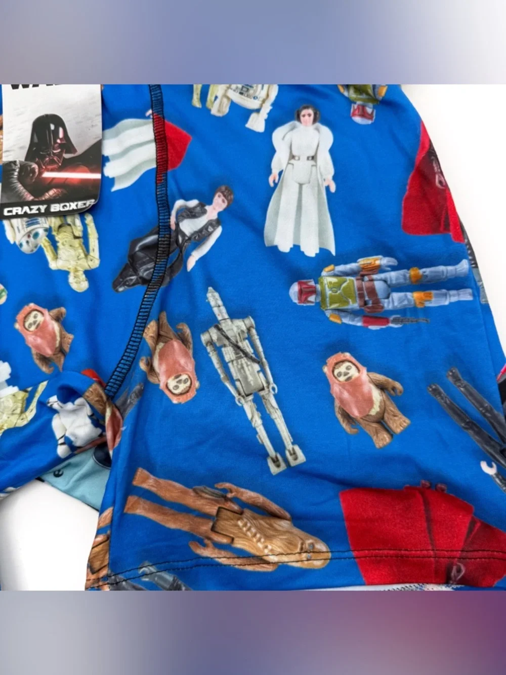 Star Wars Boxer Briefs Mens Large L 2 Pack R2-D2 Darth Vader Underwear Disney